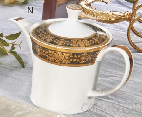 Bonechina Golden Pattan Luxury Teapot 700cc product image