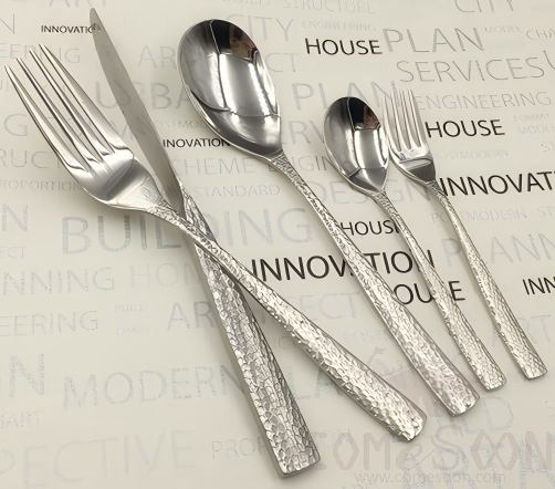 Sb088 Series Ss304 Hammer Point Butter Knife