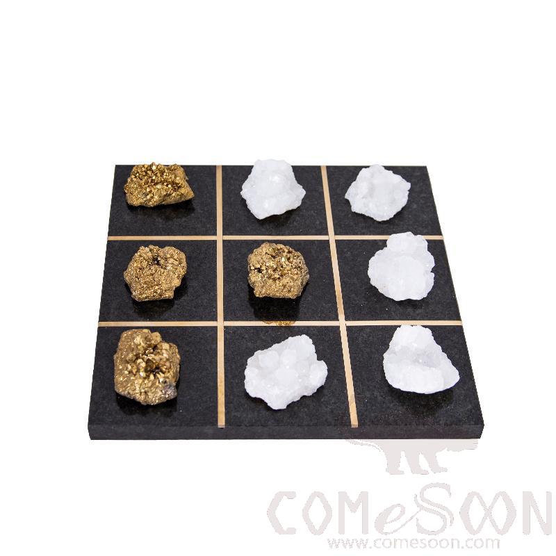 Chess, Marble, L24.5 * W24.5 * H4.5cm