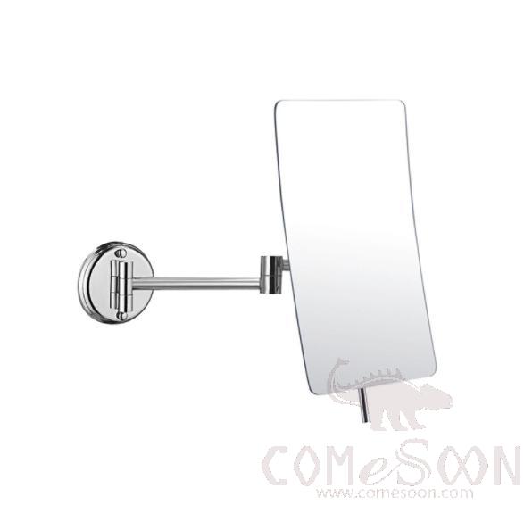 Makeup Mirror-W/o Led / Round Base / Single-Sided Mirror - Silver - Copper+ SUS304+ Zinc Alloy