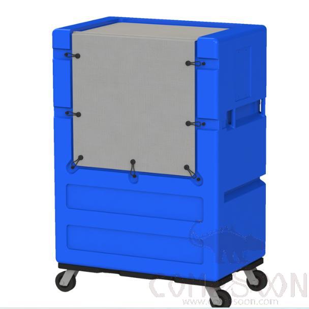 Laundry Cart, PE, L1100* W720* H1655mm