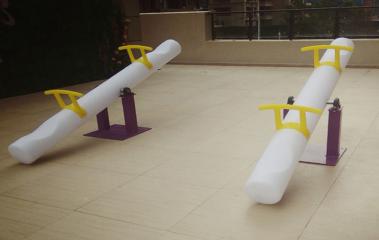 Led Seesaw, PE Plastic, 230*50* 70 cm