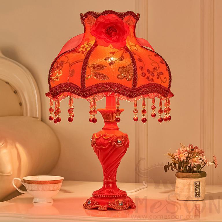 Table Lamp-D30*H50cm-Button Switch