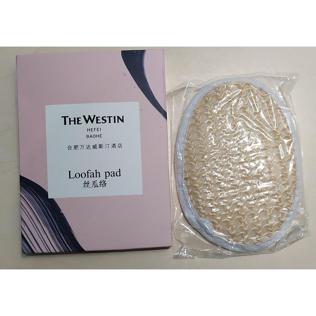 Melon, Loofah-Box with Logo Printed-Y6