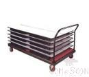 Trolley for Rectangular Table, 920*1930*1130mm
