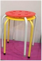 Plastic Metal Stacking Stools product image