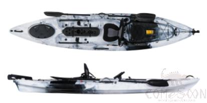 12 Feet Fishing Boat, Lldpe, L363*W78*H35 cm