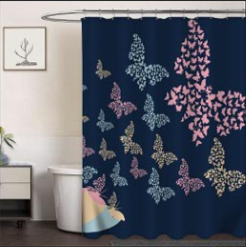 Weaving Printed Curtains
Blue Butterfly