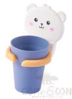 Bear Wall Mount Toothbrush Holder, PS, 8.6*9.7*6.2cm