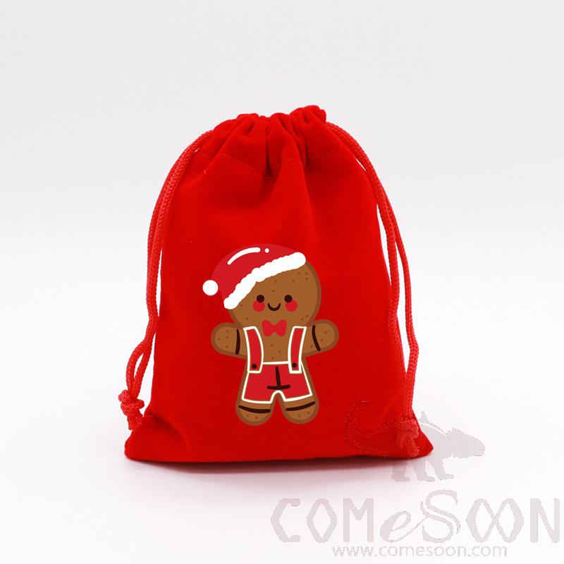 Christmas Gift Bag, Flannel, W9*H12cm product image