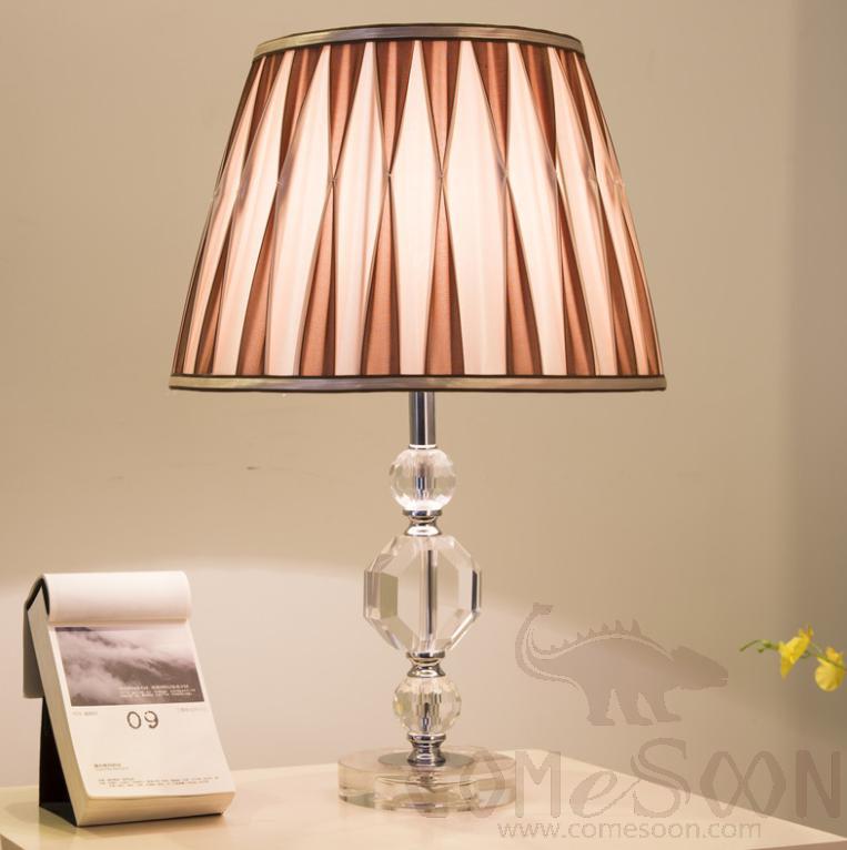 Table Lamp-D30*H48cm-Button Switch