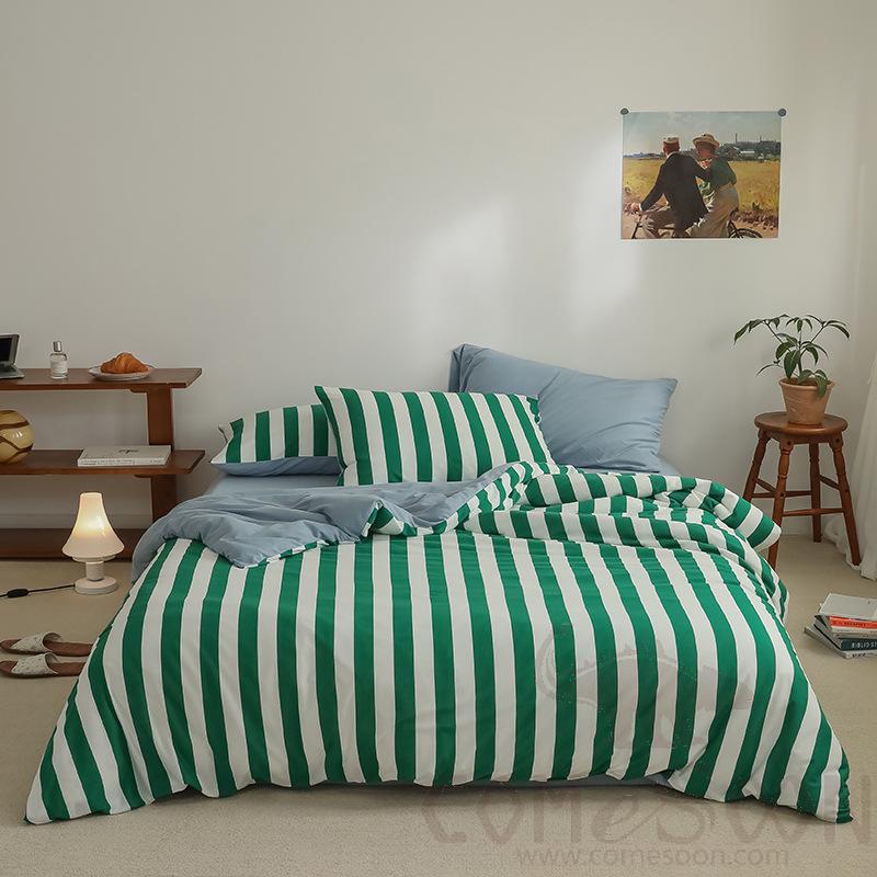 Bed Linens, Cotton, 4 Piece Set(for W180 cm Bed)