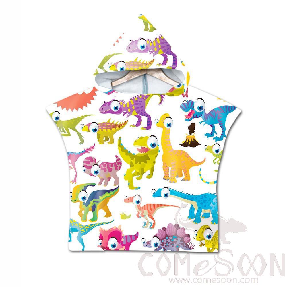 Kid's Cape Beach Towel, Microfiber, 60*80cm