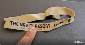 Adults Wrist Band with Customized Logo
