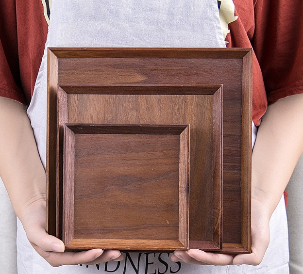 Wooden Dessert Tray L25*W25cm