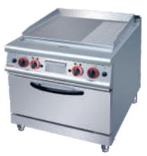 1/3 Electric Griddle with Oven 700×700×(850+ 70)mm product image
