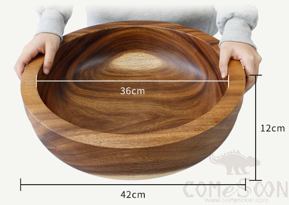 Wooden Bowl Φ39*H11.5cm