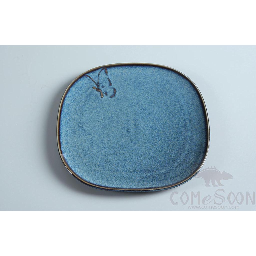 Fireworks Blue Series 8" Square Bone Plate