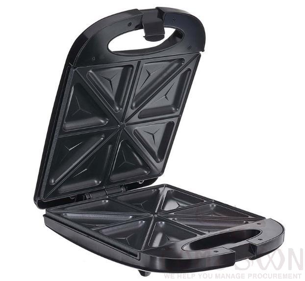 Sandwich Toaster Maker L34*W24*H7cm 1200w
with Light