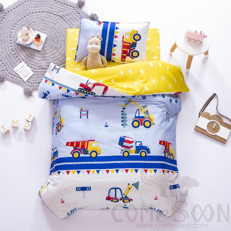 Bed Linens 3 Pieces Set, Cotton, 120cm Bed