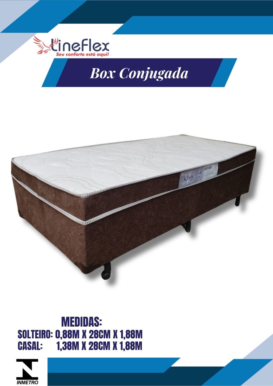 Cama box  Conjugada / Solteiro