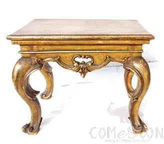 Guest Room Table- Oak Toasted Paint, 100 * 48 * 72cm