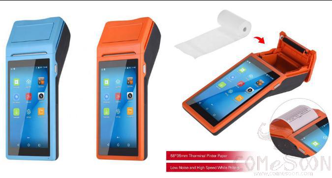 Pos Scan Code Printer -3G Version 1+ 8G- Orange -Yx-Th044