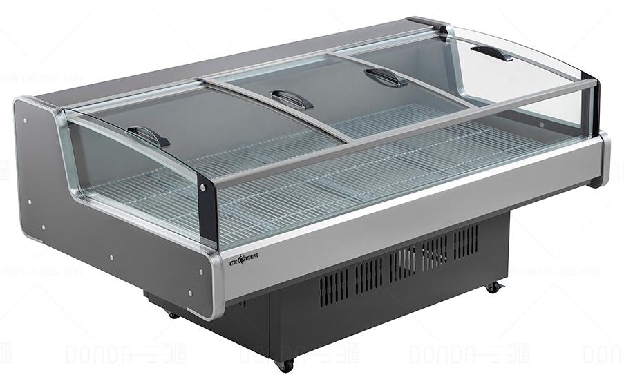 Display Chiller (Cuved Sliding Door, Static Cooling ) 1988*1120*897mm