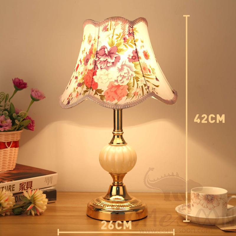 Table Lamp-D26*H42cm-Button Switch