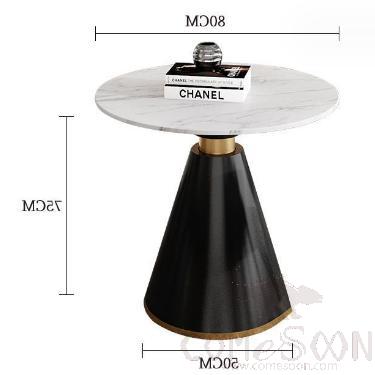 Coffee Table, Rock Slab, D80*H75cm