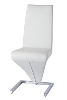 Z-Shaped Iron Tube Dining Chair