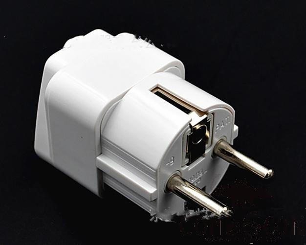 German Standard Plug Converter, 4000w, White