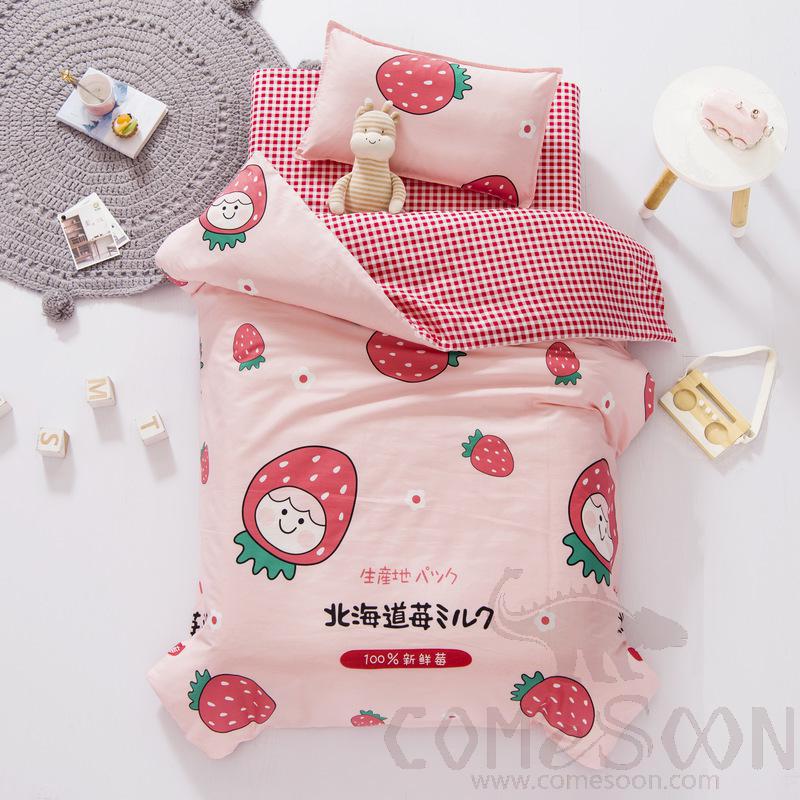 Bed Linens 3 Pieces Set, Cotton, 120cm Bed