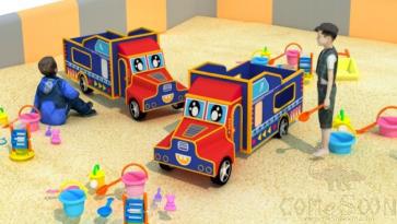 Sand Pool Power Car, 182*72*86.5cm