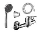 Hybrid shower faucet