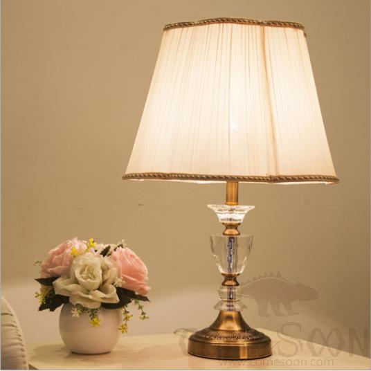 Table Lamp-D30*H48cm-Button Switch
