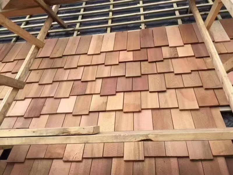 Roof Anticorrosive Shingles, L40.6*W15.3*H0.3~1.5 cm