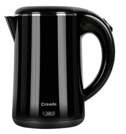 1.0L Electric Kettles with Double Layer Suit, Stainless Steel+ ABS Engineering Plastics product image