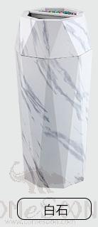 Trash Can,
Stainless Steel+ Zinc Iron, 38*38*80cm, Dustbins
