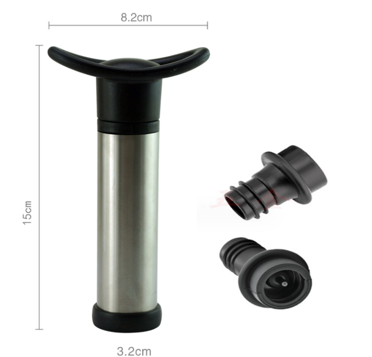 Vacuum Wine Saver, L8.2*W3.8*H15cm