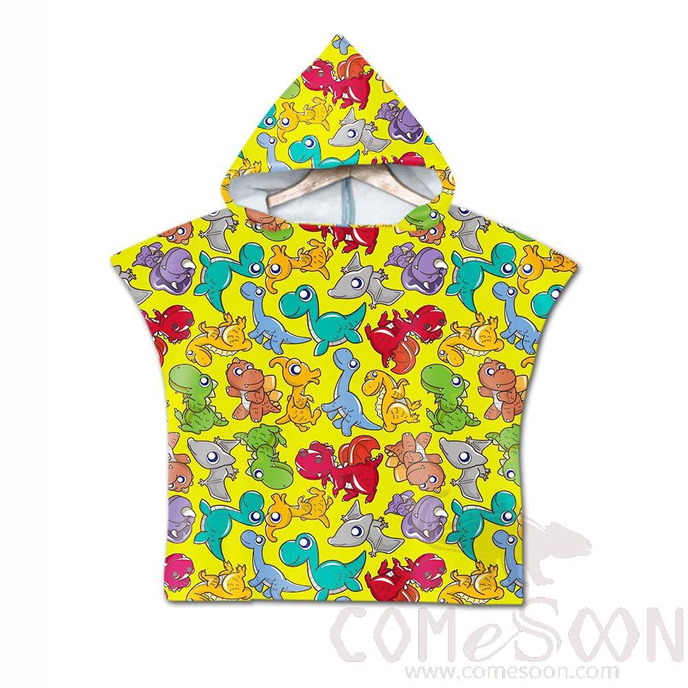 Kid's Cape Beach Towel, Microfiber, 60*80cm