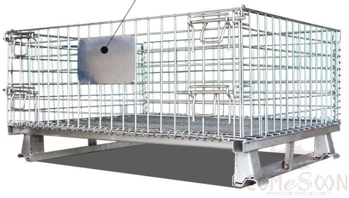 Storage Cage Cart L80*W60*H64cm