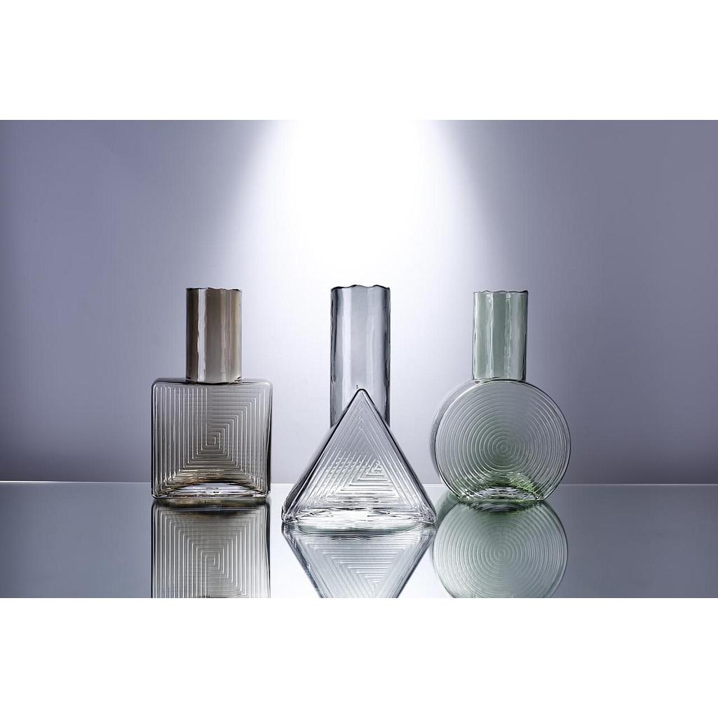 Glass Decorations/glass Vase 16*7.5*23cm