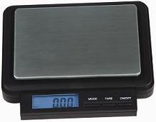 Electronic Palm Scale - 11.5*9*2.5cm - Stainless Steel and ABS
