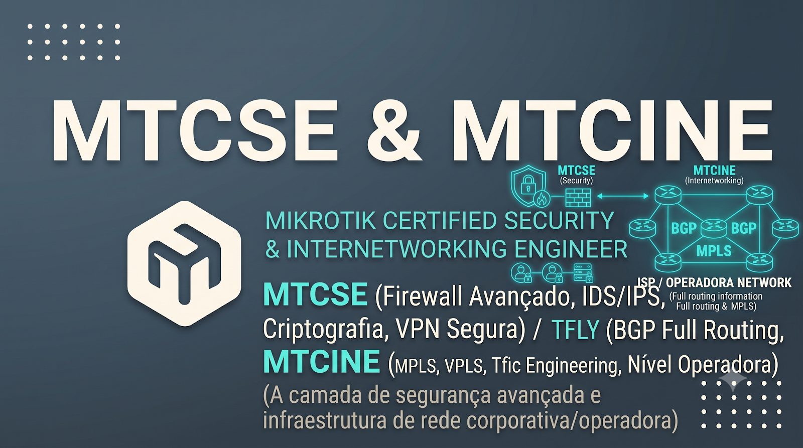 MikroTik Certifications Series (Article 6 - Special): MTCSE & MTCINE — Advanced Security, BGP and the Operator Pyramid Top