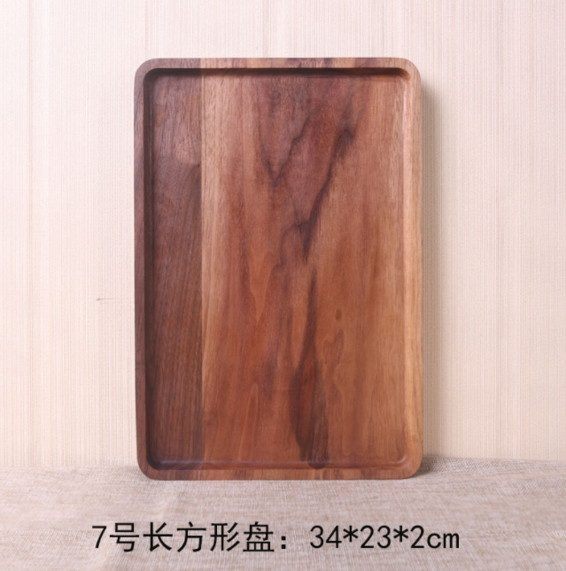 Wooden Tray W/customized Tum Tum Logo, L34*W23*H2cm