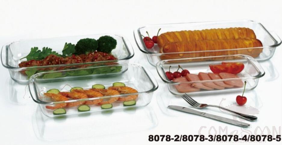 1.5L Rectangular Tempered Glass Baking Pan product image