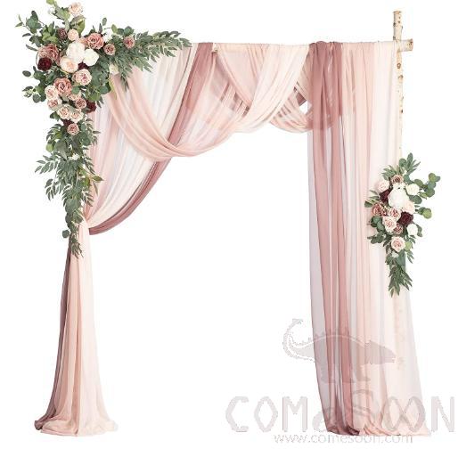 Wedding Arch Floral Set of Five, Plus Mixed Colors