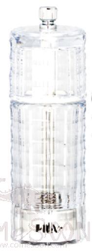 15 Series 6"pepper and Salt Mill Transparent