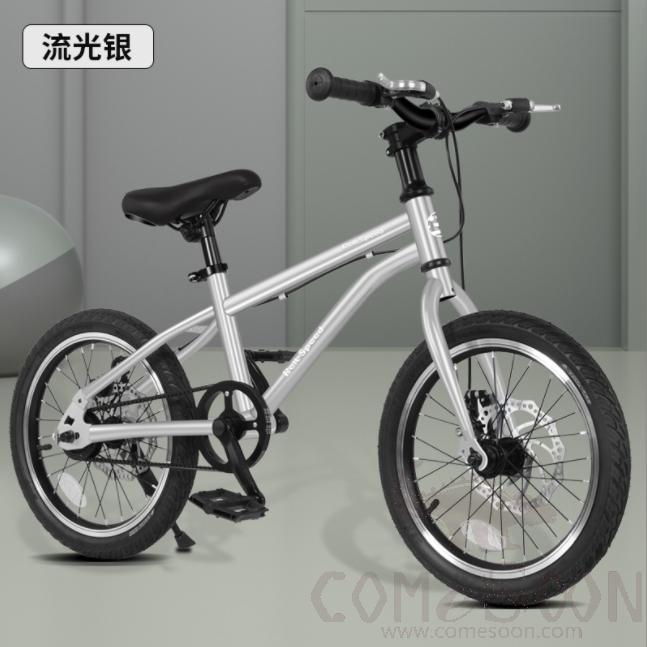 20" Carbon Drive Belt Bike, Silver